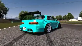 DakuSide S13.4 Drift (steering wheel drifting) Assetto Corsa