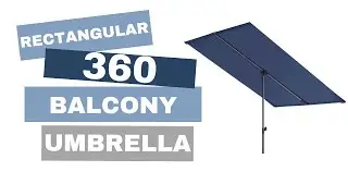 Brutally Honest Review of the HomShade Balcony Umbrella