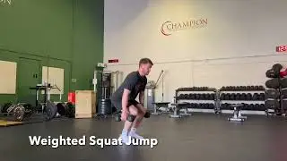 Weighted Squat Jump