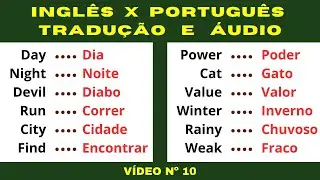 10º - INGLÊS E PORTUGUÊS: Iniciante e Intermediário - Tradução e Áudio para Facilitar a Compreensão