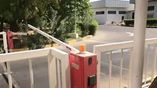 How to fix barrier gate in Hindi
