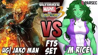UMVC3 Parsec FT5 Set - UG| Jako Man VS M Rice