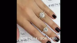 Cushion Diamond Halo vs Oval Double Halo Rings