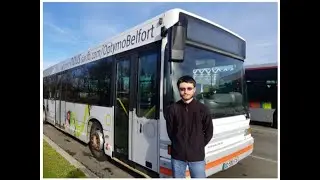 Passage du Heuliez gx 317 num&eacute;ro 5️⃣6️⃣ du r&eacute;seau urbain optymo &agrave; Belfort
