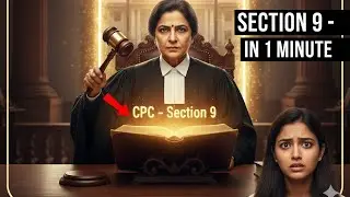 SECTION 9 CPC EXPLAINED IN SIMPLE WORDS WITH IMPORTANT CASE LAW#SECTION9cpc#cpc#civilprocedurecode#