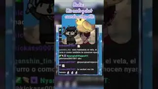 Captados en 4k @nyarupix @ozkrvela #troll #damaconrama #vtuber #chat #afk #amigos