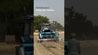 Field Shakti Ka New Maize Bed Planter #shorts #krishiyantra #farmingimplements
