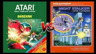 Atari vs Intellivision Episode 3 (Berzerk vs Night Stalker) Battle of the Robots