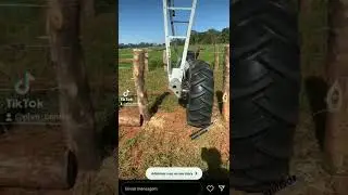 COMO O PIV&Ocirc; PASSA PELA CERCA EL&Eacute;TRICA??