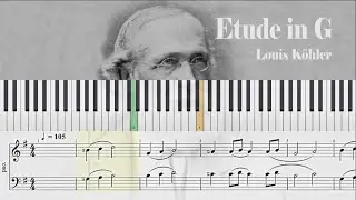 Etude in G (Duet) - Louis K&ouml;hler | Piano Sheet Music