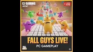 CROWN FEVER! 👑 Fall Guys Live: Can CJ GAMING Stay On Top? @gta6t