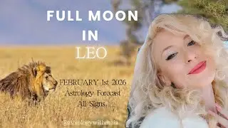 FULL MOON in LEO🌕All Signs Astrology Forecast February 1st 2026 
