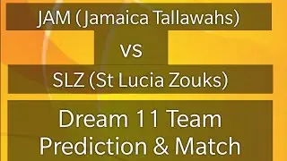 JAM vs SLZ Dream 11 Team Prediction & Match Analysis🏏