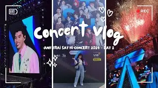 NANA VLOG #3 | đi xem Anh Trai Say Hi Concert 2024 - Day 2