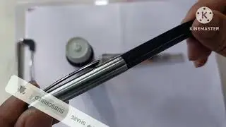 How to fill ink in piston filler fountain pens Camlin 47