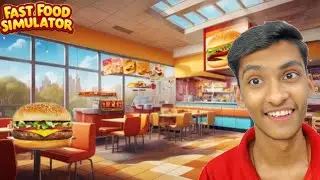 1st DAY IN FAST FOOD SIMULATOR WITH FRIENDS 