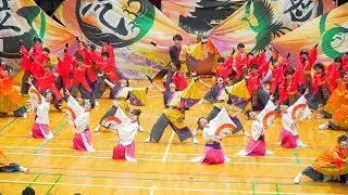 [4K]  夜宵 　act.19『四恩』　犬山踊芸祭 2018 よさナイト (中央)