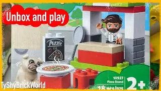 🚨 Lego duplo Pizza Stand 10927 #unboxing #legoduploworld