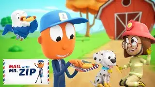 Hot Dog Song! 🌭+ MORE | 30 Minutes of @MailWithMrZIP Fun Mailman Cartoons for Kids