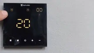 Termostat Samurio SMO-02 programowanie manualne