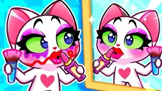 The Makeup Mayhem | Don't Touch Mommy's Makeup | Good Habits for Toddlers | Purr-Purr Stories