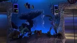 Otis series 1 hydraulic elevator at downtown Houston aquarium Houston Tx