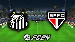 EA Sports™ FC 24 ⚽ Santos VS São Paulo - Clássico San-São | FC 2024 GamePlay PlayStation 5 #02