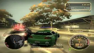 NFS MOST WANTED POLICE ESCAPE