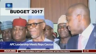 APC Leadership Meets With Reps Caucus Over 2017 Budget