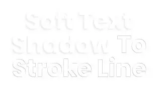 Soft Text Shadow To Stroke Line Hover Effects | CSS Neumorphism Effects