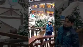 So cold in Dubai -4 degree 🥶 #habibi #viralvideo #dubailife #sheikhurashid