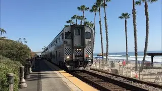 [ USA Station ] Amtrak San Clemente Pier Station in California