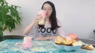Portable Blender 300ml USB Rechargeable Mini Juicer for Fruit Juices