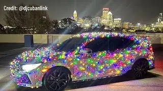 Fact Check: Is it legal to wrap your car in Christmas lights in North Carolina?