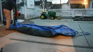 PUMP UP AND TOP OFF RAFT IN UNDER 5 MINUTES!