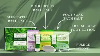 Handmade Bath Salt Gift Sets I Luxurious Christmas Gift I #bathsalt #bathsoak #selfcare #christmas