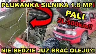 Płukanie silnika 1.6 MPi 🚘 Czy nadal będzie brać olej? 🛢| Skoda Gadać