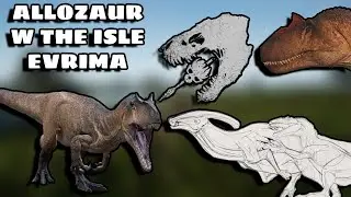 ALLOZAUR W THE ISLE EVRIMA, ANALIZA KONCEPT ARTU.