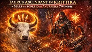 Taurus Ascendant in Krittika Nakshtra | Mars in Scorpio Anuradha Nakshtra (7th House)
