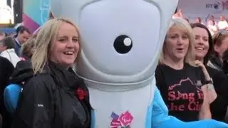 Sing in the City Aw Blacks - Paralympic flame festival
