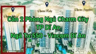 Chi Tiết Căn 2PN 70m2 Charm City Gi&aacute; chỉ từ 1.68 tỷ Dĩ An ✓ L&ecirc; Phan BDS