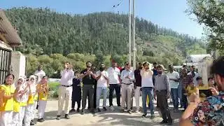 Samdo India launched its official  website at Alexandra Sec.School Kupwara