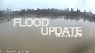 Humptulips River House - Flood Update, December 11, 2025