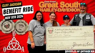Cliff Jackson Benefit Ride - November 9th 2024 - Chapter 101