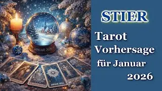🌟 Tarot-Prognose für Stier – Januar 2026 🌟