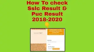 How To Check karnataka SSLC And  PUC result 2020  | Explained In kannada | ಕನ್ನಡ