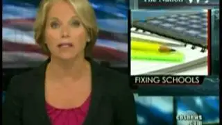 NEA President Dennis Van Roekel on CBS Evening News with Katie Couric discussing education reform