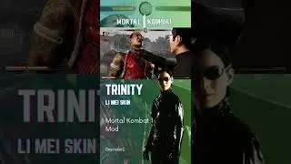 The Matrix Trinity Mod for Li Mei in Mortal Kombat 1! #MK1 🕹️✨