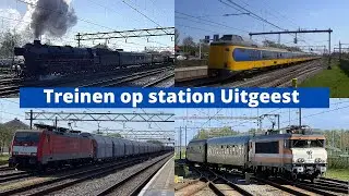 Treinen op station Uitgeest - 24 april 2022