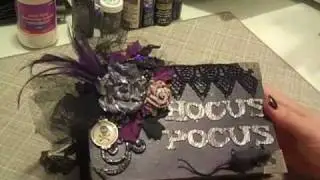 'Witches' Halloween Mini Album-two versions-pt 1